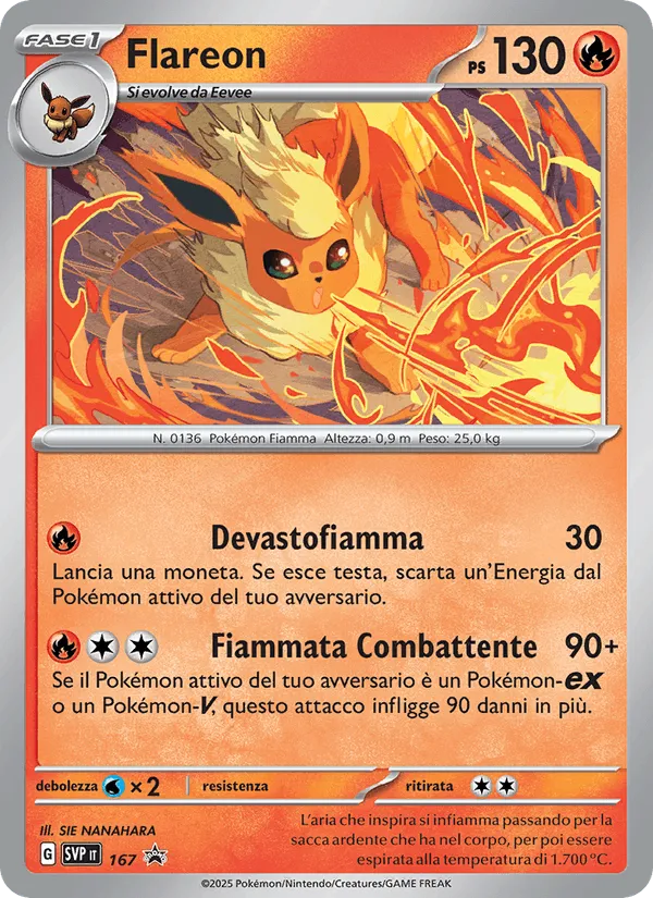 Flareon · SVP Black Star Promos 167/225