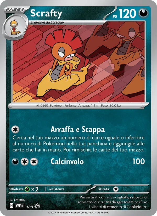 Scrafty · SVP Black Star Promos 188/225