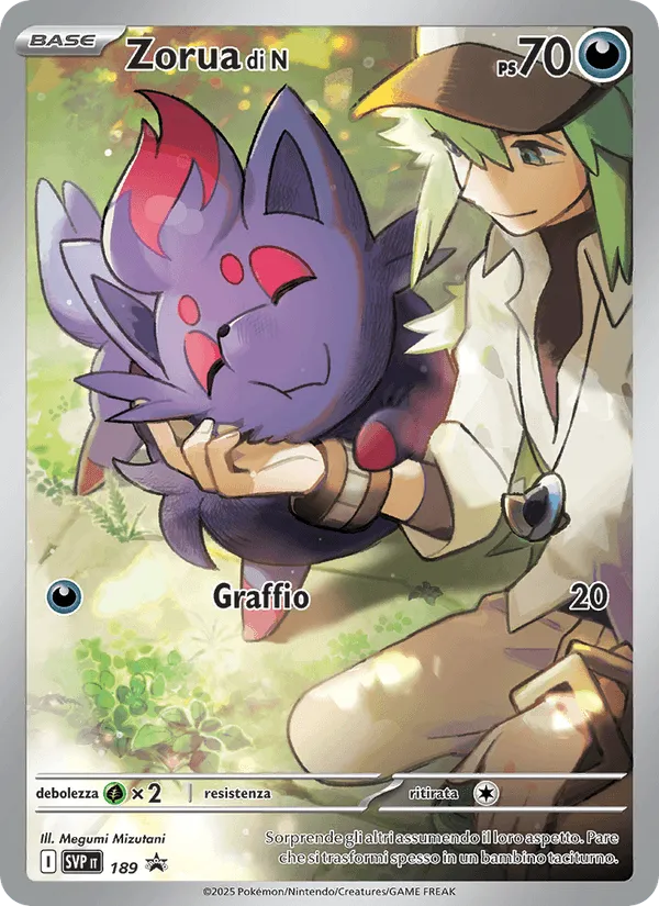 Zorua di N · SVP Black Star Promos 189/225
