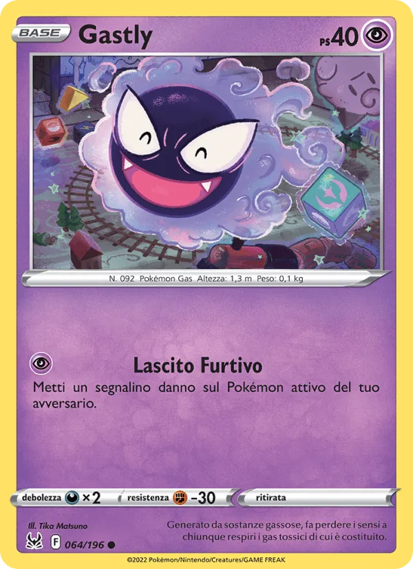 Gastly · Origine Perduta 064/196