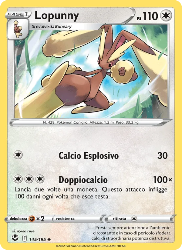 Lopunny · Tempesta Argentata 145/195