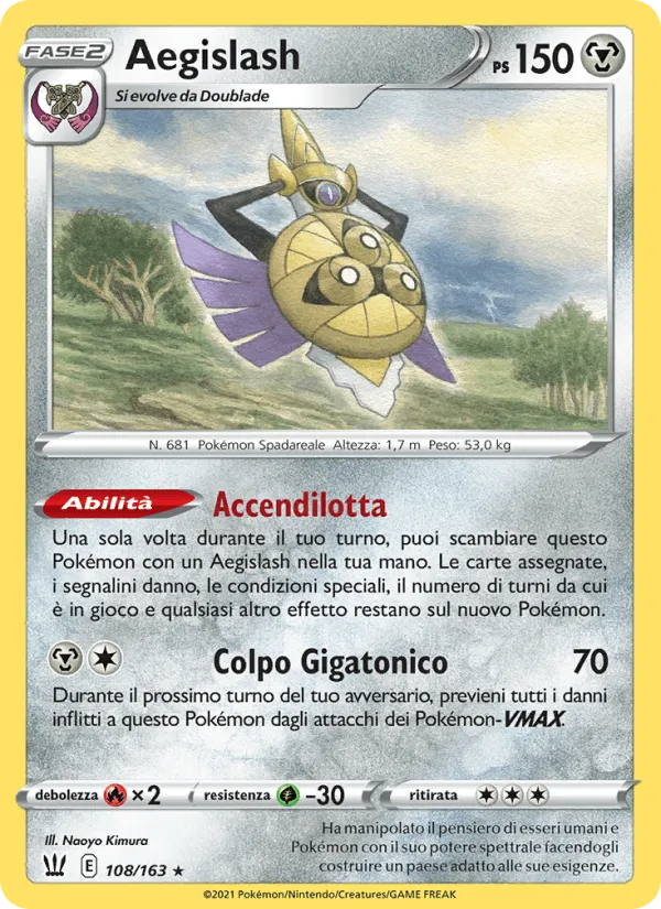 Aegislash · Stili di Lotta 108/163