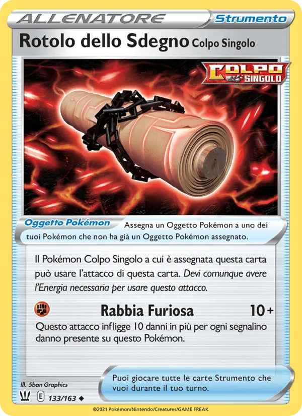 Rotolo dello Sdegno Colpo Singolo · Stili di Lotta 133/163