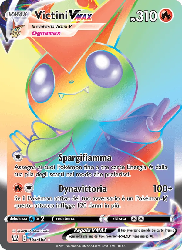 Victini VMAX · Stili di Lotta 165/163