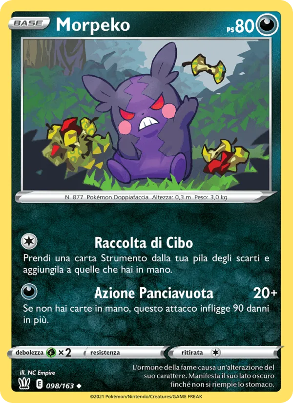 Morpeko · Stili di Lotta 98/163