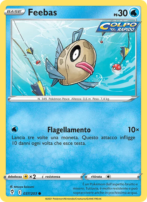 Feebas · Evoluzioni Eteree 37/203