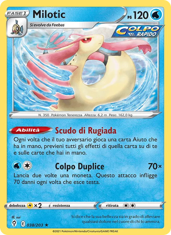 Milotic · Evoluzioni Eteree 38/203