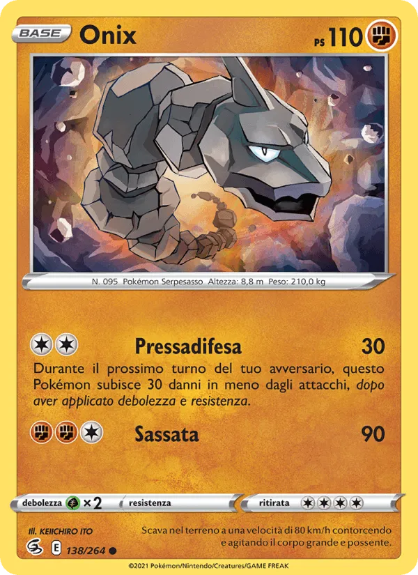 Onix · Colpo Fusione 138/264