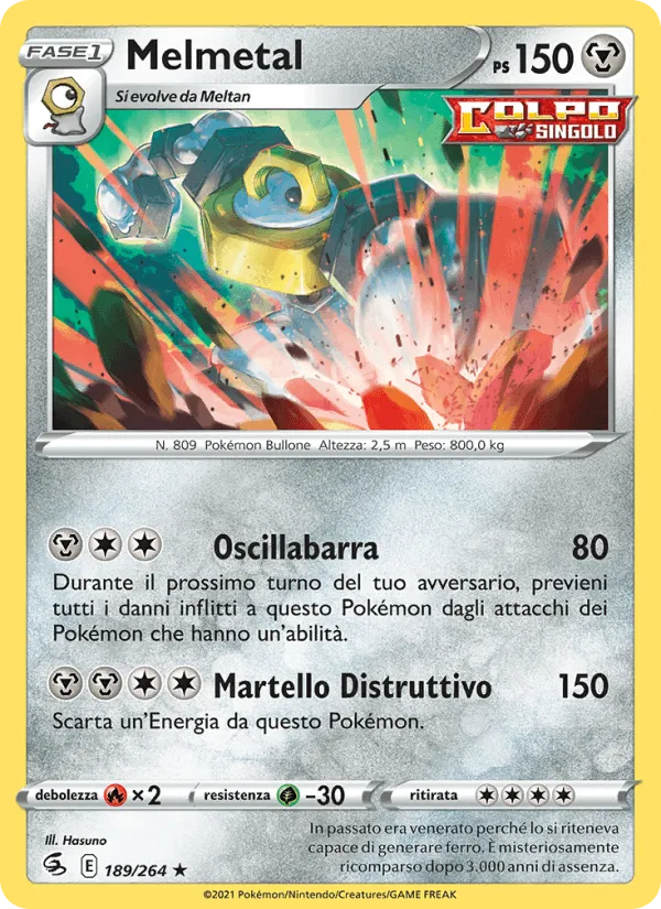 Melmetal · Colpo Fusione 189/264