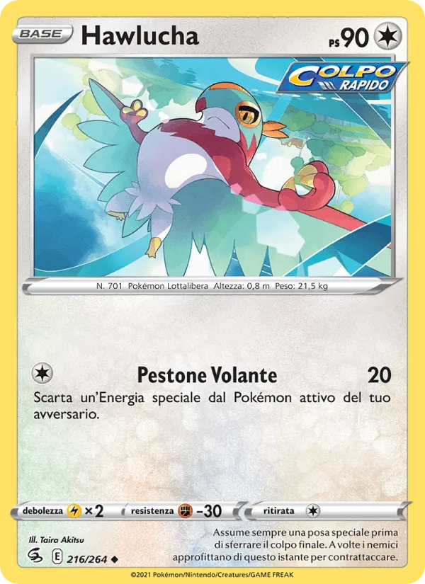 Hawlucha · Colpo Fusione 216/264