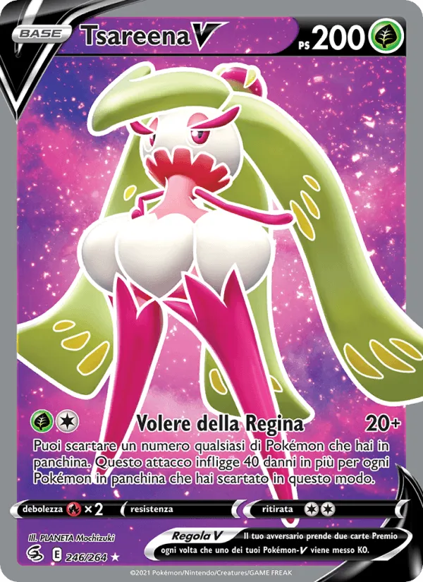 Tsareena V · Colpo Fusione 246/264