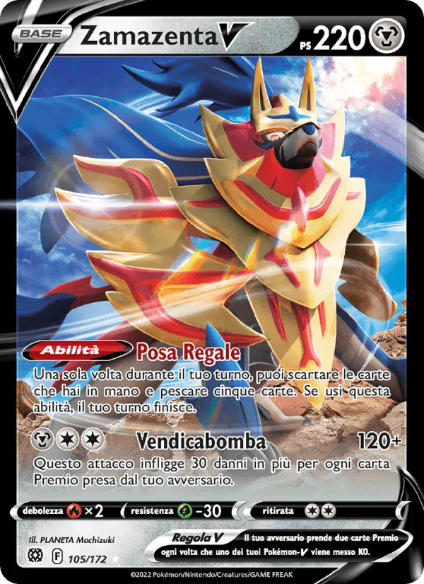 Zamazenta V · Astri Lucenti 105/172