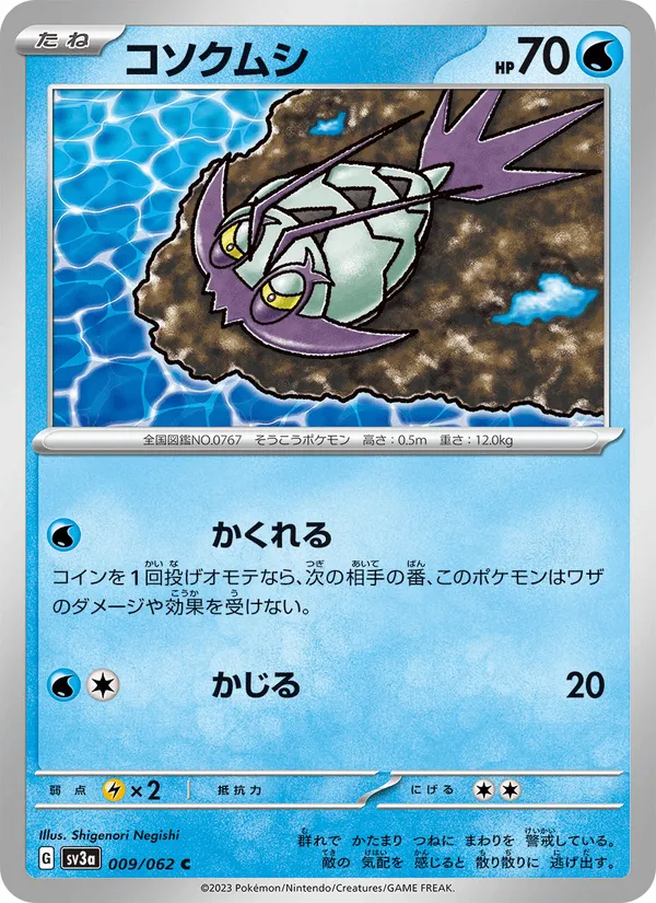 コソクムシ · レイジングサーフ 009/62
