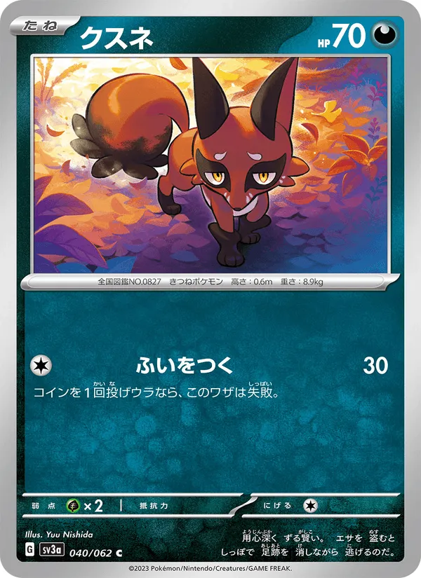 クスネ · レイジングサーフ 040/62
