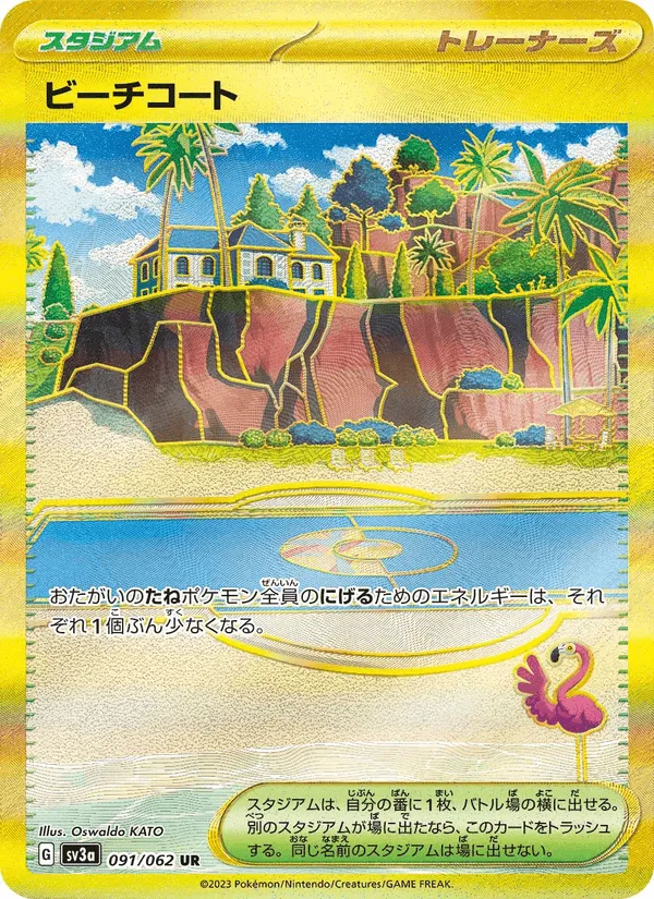 ビーチコート · レイジングサーフ 091/62