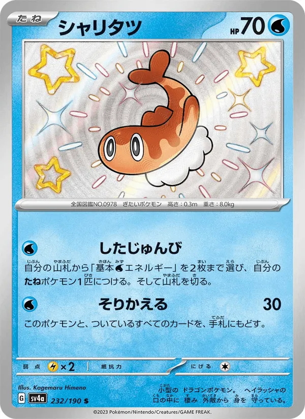 シャリタツ · レイジングサーフ 232/190
