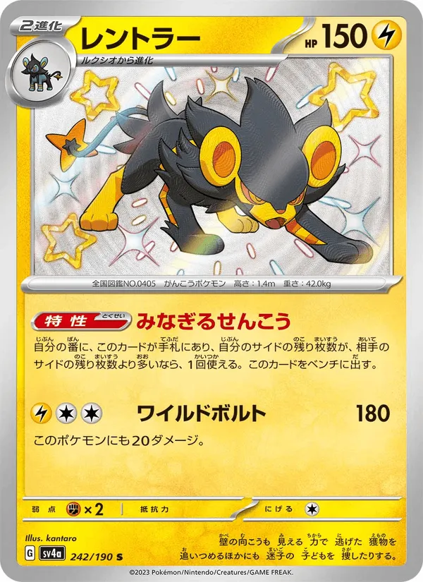 レントラー · レイジングサーフ 242/190