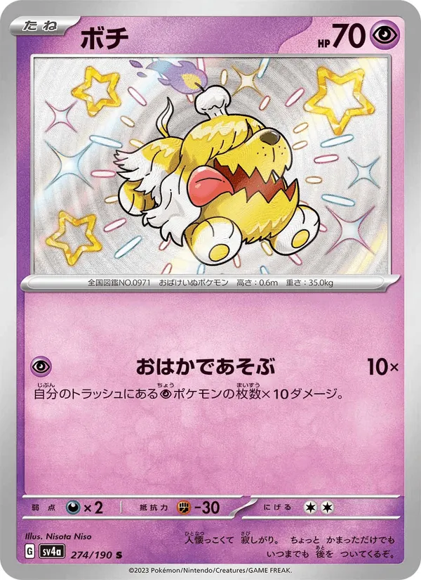 ボチ · レイジングサーフ 274/190
