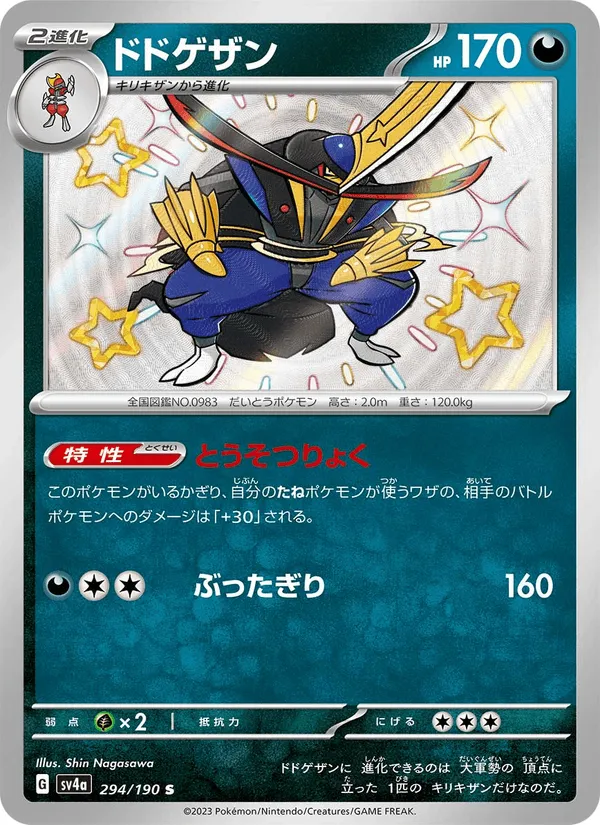 ドドゲザン · レイジングサーフ 294/190