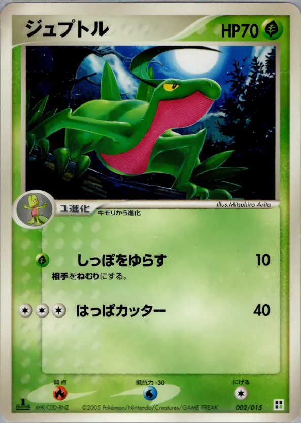 ジュプトル · Quick Construction Pack Grass 002/15