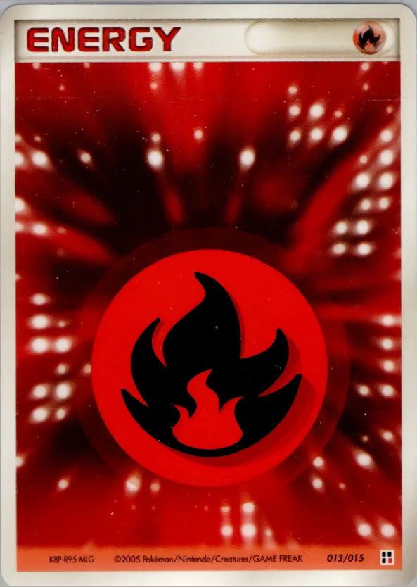 炎エネルギー · Quick Construction Pack Fire 013/15
