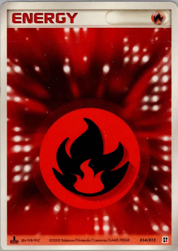 炎エネルギー · Quick Construction Pack Fire 014/15