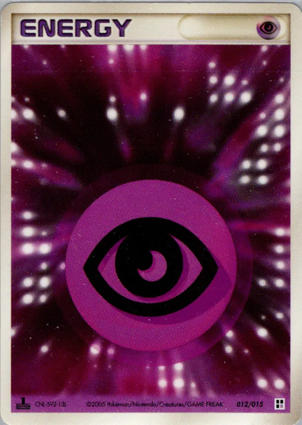 超エネルギー · Quick Construction Pack Psychic 012/15