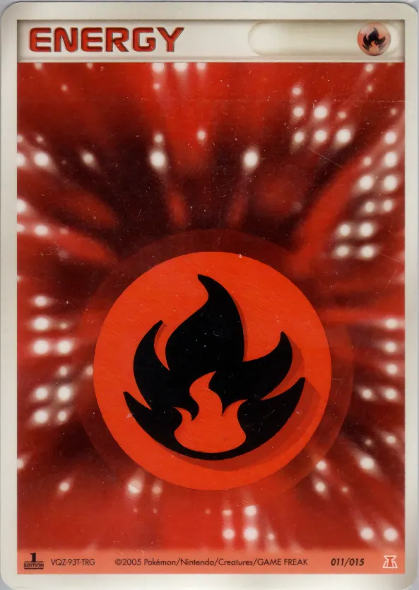 炎エネルギー · Holon Research Tower Fire Half Deck 011/13
