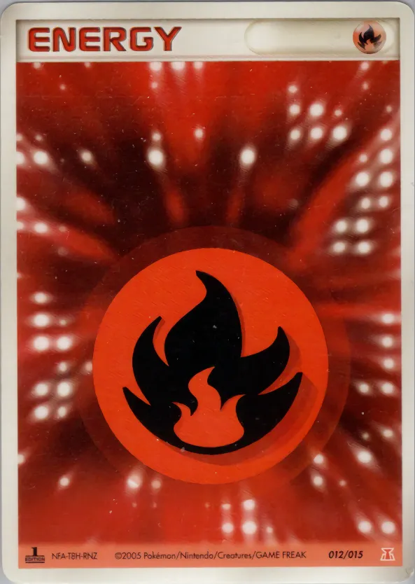 炎エネルギー · Holon Research Tower Fire Half Deck 012/13