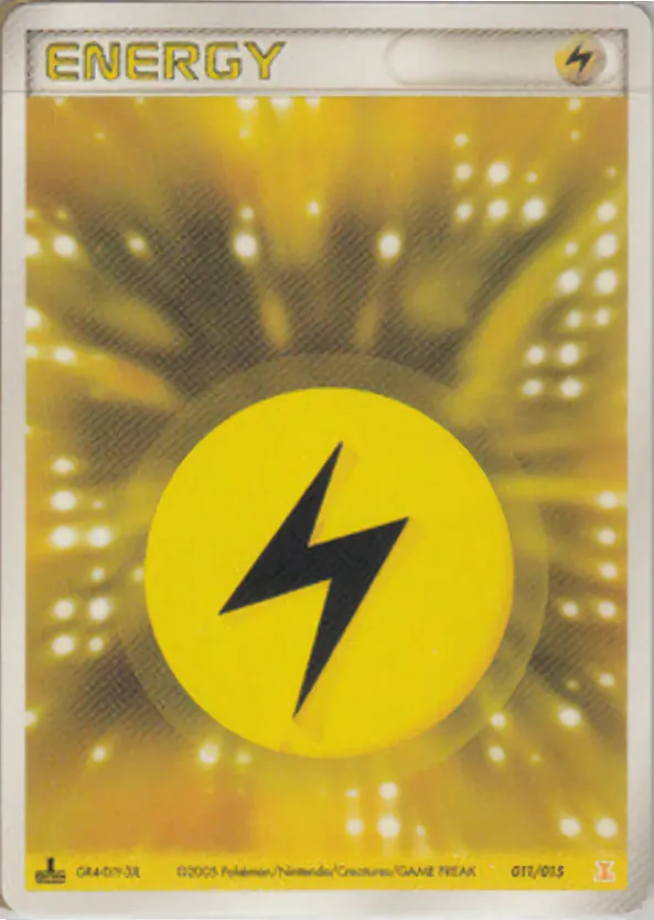 雷エネルギー · Holon Research Tower Lightning Half Deck 011/13