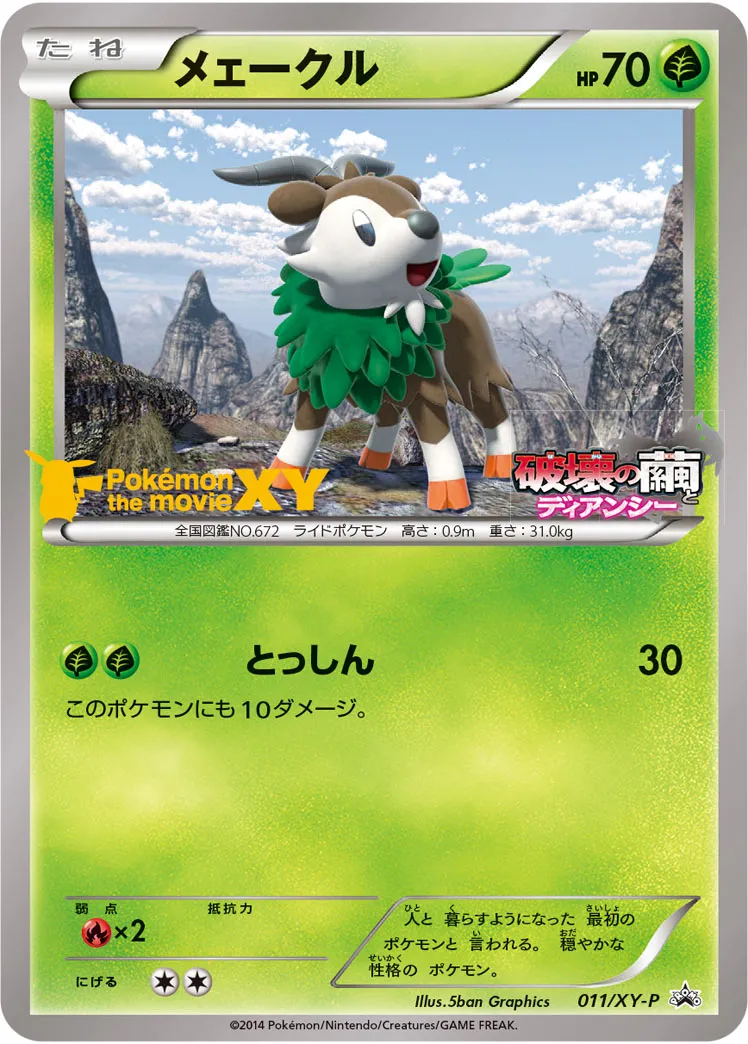 メェークル · XY Promos 011/100