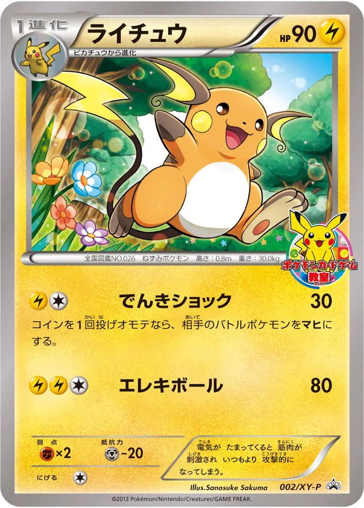 ライチュウ · XY Promos 002/100