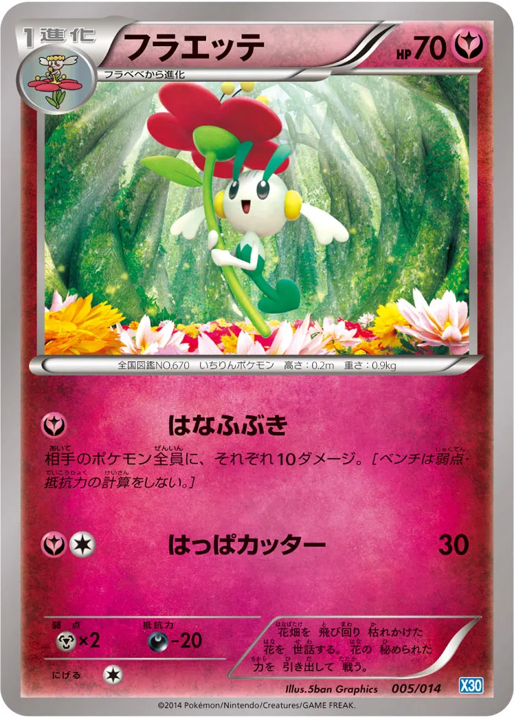 フラエッテ · Xerneas Half Deck 005/15