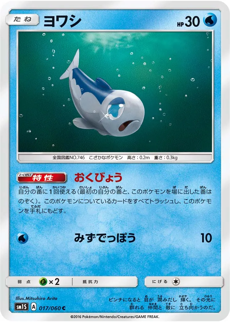 ヨワシ · Collection Sun 017/73