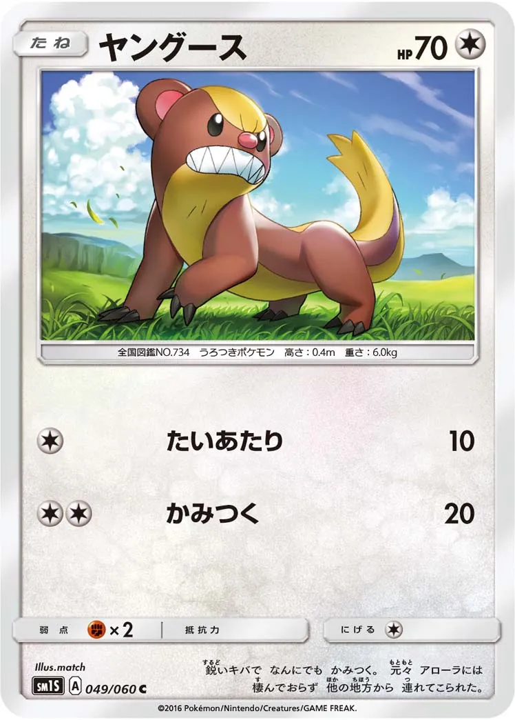 ヤングース · Collection Sun 049/73