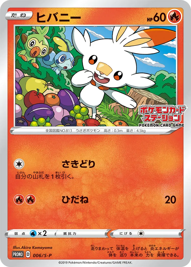 ヒバニー · Sword & Shield Promos 006/100