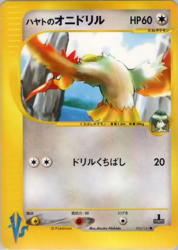 ハヤトのオニドリル · ポケモンカード★VS 002/100