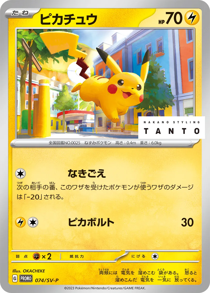ピカチュウ · Scarlet & Violet Promos 074/100