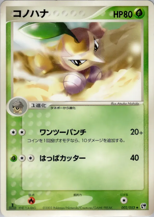 コノハナ · 砂漠のきせき 002/53