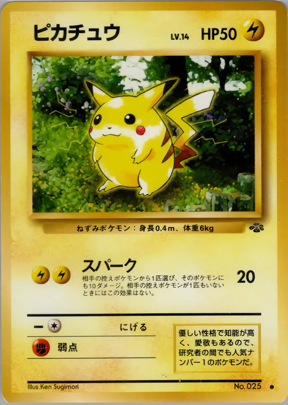 ピカチュウ · ポケモンジャングル 024/48
