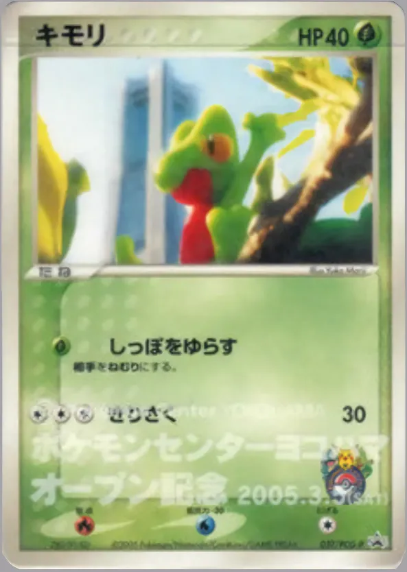 キモリ · PCG Promotional Cards 037/100