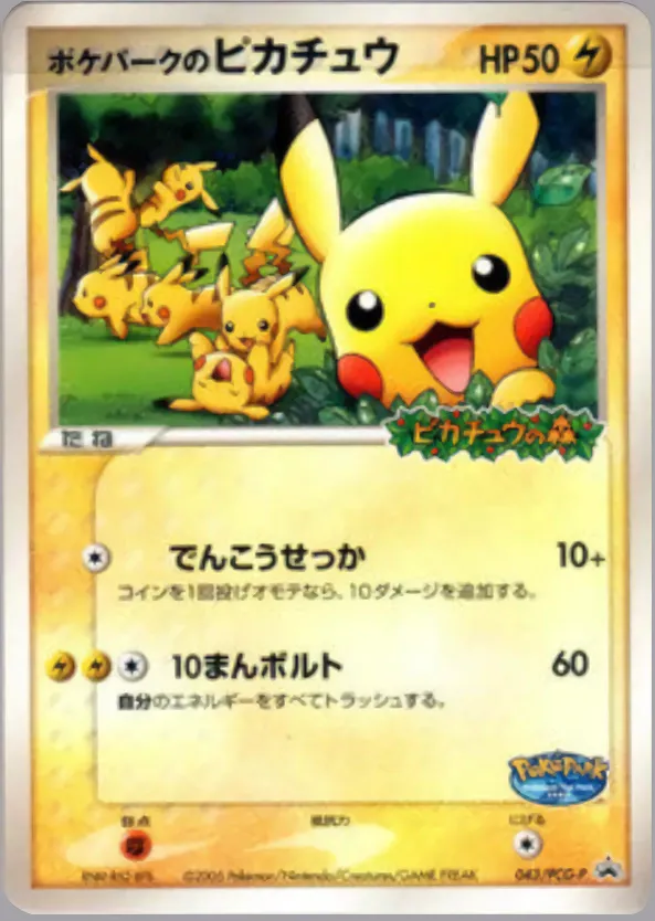 ポケパークのピカチュウ · PCG Promotional Cards 043/100