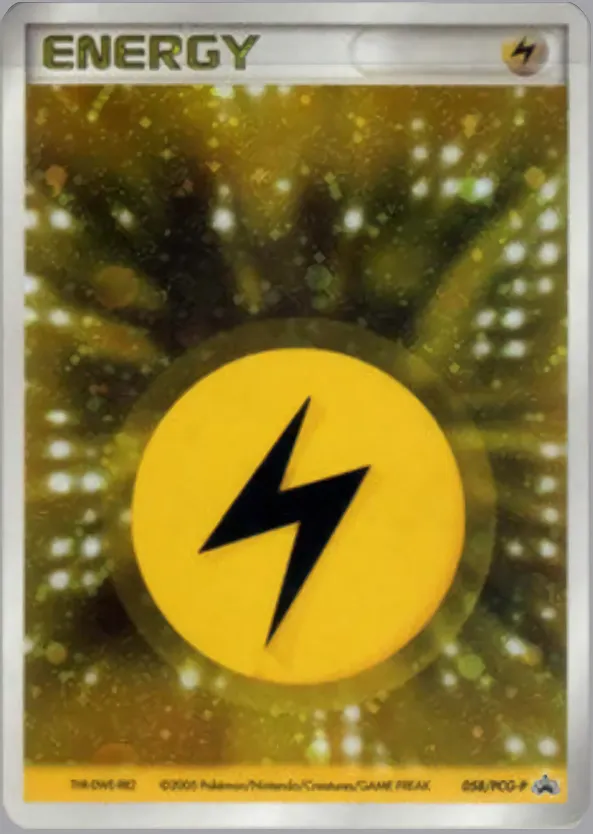 基本雷エネルギー · PCG Promotional Cards 058/100