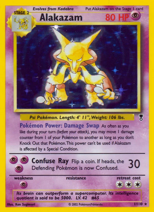 Alakazam · Legendary Collection 1/110