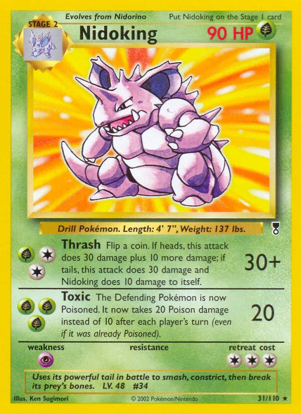 Nidoking · Legendary Collection 31/110