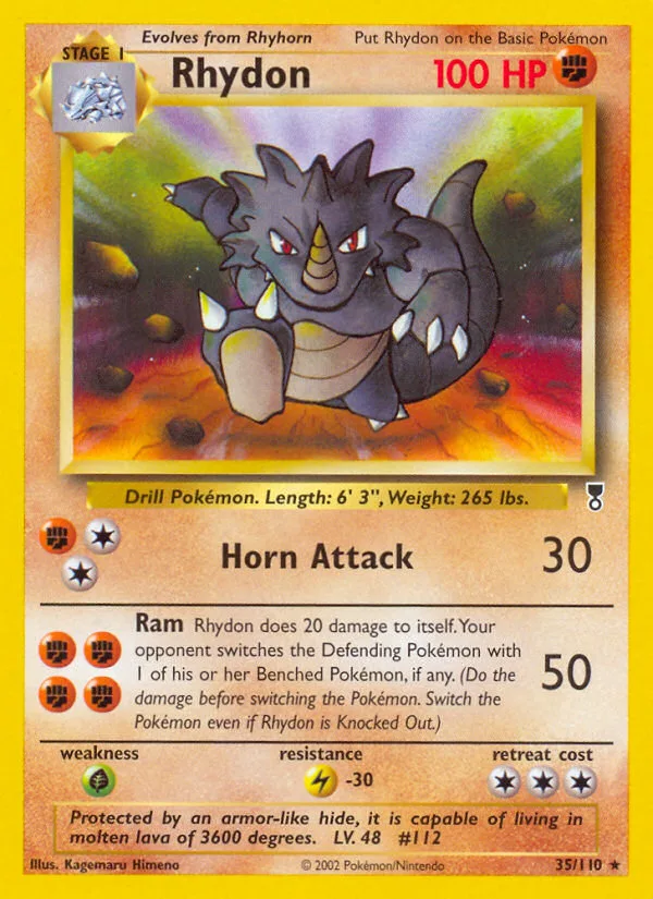 Rhydon · Legendary Collection 35/110
