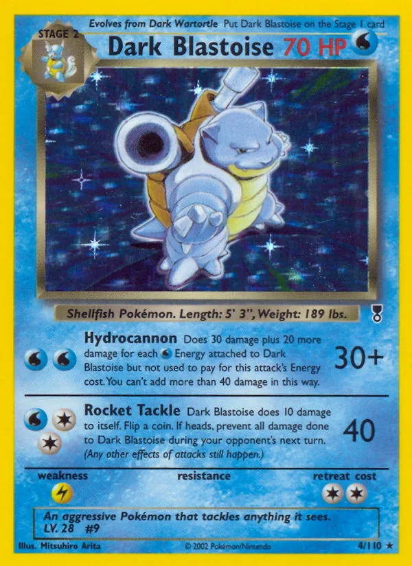 Dark Blastoise · Legendary Collection 4/110