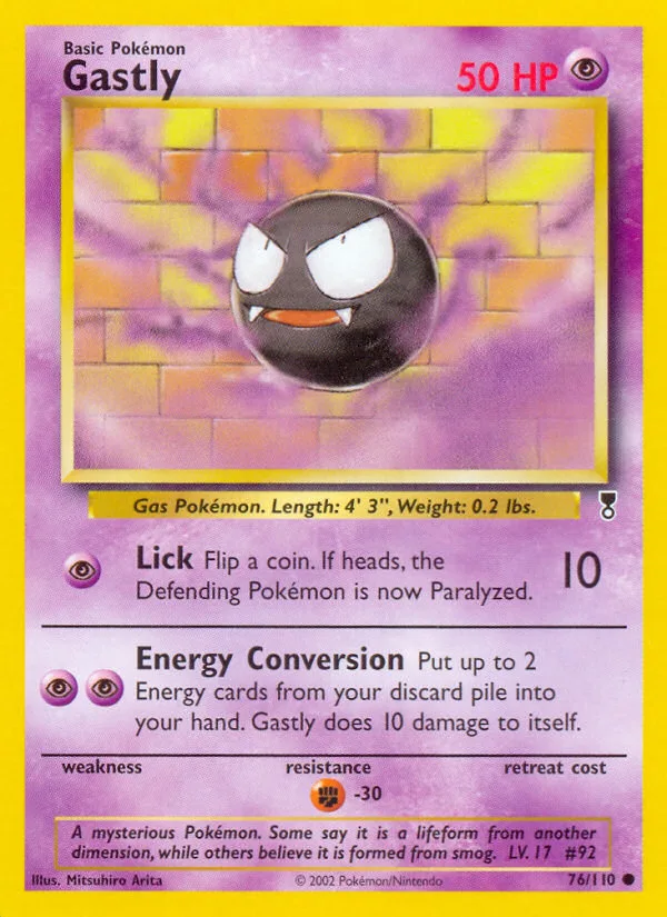 Gastly · Legendary Collection 76/110
