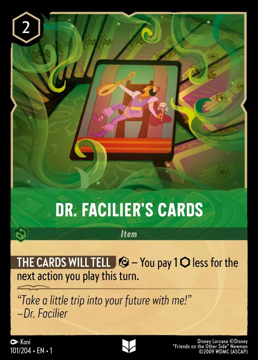 Dr. Facilier's Cards · The First Chapter 101/204