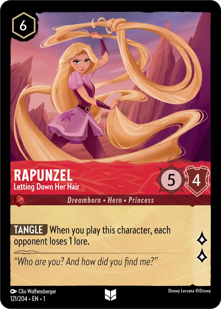 Rapunzel - Letting Down Her Hair · The First Chapter 121/204